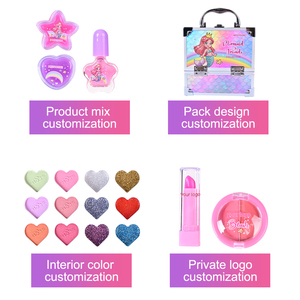 2025 Hot Selling Eye Mask Eye Shadow Lipstick Brush Kit <strong>Beauty</strong> Kids Makeup Sets Cosmetics <strong>Girls</strong> Toys Professional Manufacturer - Product Image 3