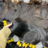 Extensiones de Cabello Vietnamita 100% Virgen, Textura Ultrafina, Cabello de Bebé de Lujo para Bordes y Pelucas HD