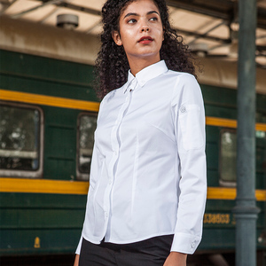 CHECKEDOUT Prête à Expédier <span class=keywords><strong>Tenue</strong></span> de Travail Uniforme pour <span class=keywords><strong>Serveuse</strong></span> de Café - Product Image 4