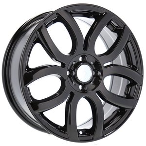 Revêtement noir 17x7 pouces jante <span class=keywords><strong>de</strong></span> <span class=keywords><strong>roue</strong></span> en alliage <span class=keywords><strong>de</strong></span> voiture <span class=keywords><strong>de</strong></span> tourisme 4x100 pour <span class=keywords><strong>MINI</strong></span> ONE <span class=keywords><strong>Cooper</strong></span> S D Clubman R56 R58 - Product Image 5