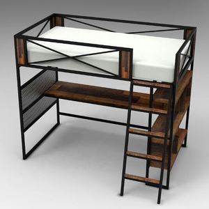 Lit superposé en métal pour enfants, étudiants, adultes, pas cher - Product Image 4