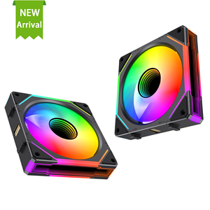 مروحة LOVINGCOOL الجديدة 5 فولت بتوصيل متزامن ARGB مقاس 120×25 ملم لعلبة الكمبيوتر، مبرد وحدة المعالجة المركزية للألعاب، مشعاع حراري للكمبيوتر، مراوح معالج مع عينة مجانية - Product Image 3