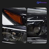 Phares BBA pour Ford Focus Version US Modifiée RS 2015, Lentille de projecteur haute puissance, Clignotant dynamique DRL, Pièces automobiles