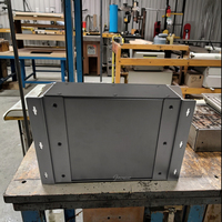 Châssis en aluminium YUCHI pour boîtier d'amplificateur de puissance, boîtier métallique pour amplificateur audio DIY, dissipateur thermique découpé au laser, personnalisable