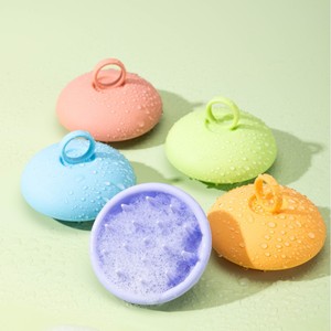 custom logo silicone <b>scalp</b> massager shampoo <b>brush</b> 2 in 1 <b>scalp</b> massager hair growth <b>scalp</b> scrubber - Product Image 3