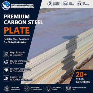 Q345 Shot Blasted Hot Rolled 20mm 1000mm Plasma Cutting EN 10025 Carbon Steel Plate for Shipbuilding - Product Image 1