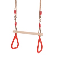 Structure de jeu réglable en hauteur avec barres de monkey bar et anneaux, en plastique, pour intérieur/extérieur, idéale pour parcs, maternelles et écoles