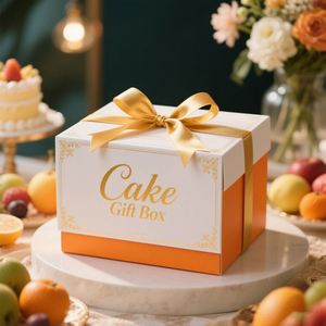 Hộp bao bì với hộp bao bì cho phòng thí nghiệm thức ăn nhanh ngày dễ thương <span class=keywords><strong>Brunch</strong></span> Đồng hồ treo tường bưu phẩm hộp giấy màu hồng - Product Image 3