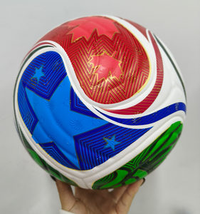 Balón de fútbol con logo personalizado, talla 5, más vendido, disponible en stock. - Product Image 2