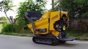 Livraison gratuite OEM multi-chargeuse sur chenilles Mini Dumper auto-chargement 500kg essence usage domestique Power Barrow Mini Dumper - Product Image 2