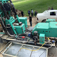 Plateforme de forage de puits d'eau profonde de 1000 m, machine de forage de puits d'eau efficace pour le forage de puits d'eau
