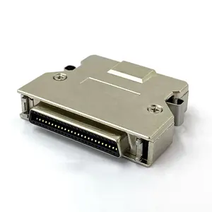 Conector SCSI, cable de soldadura SCSI, carcasa de hierro hembra HPCN50P