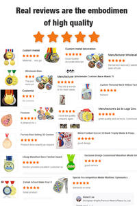 Medalla Deportiva de Metal con Logotipo Personalizado de Fabricante al por Mayor, Medalla Chapada en Cobre para Recuerdo - Product Image 3