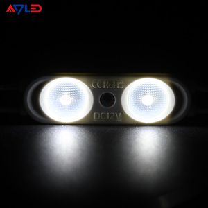 โมดูลไฟ LED 12V WW/NW/W สำหรับภายนอกอาคาร แสงพื้นหลัง IP67 ชิป LED 2835 แบบยืดหยุ่น กันน้ำ กำลังไฟ 0.96W สำหรับป้ายไฟ - Product Image 2