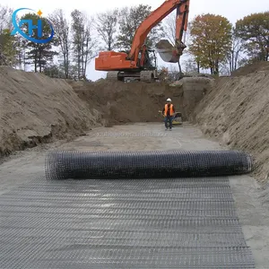 PP Biaxial Geogrid High Strength Plastic Civil Engineering Construction Geogrid