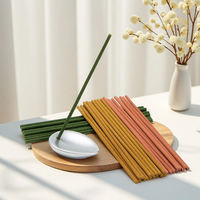 Bâtons d'encens de style japonais personnalisés, huile essentielle de plantes naturelles, bâtons aromatiques, écologiques, pour la maison, aromathérapie d'intérieur