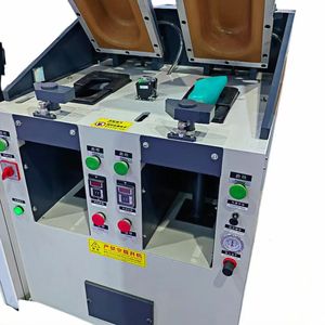 เครื่องจักรทำรองเท้าแบบกึ่งอัตโนมัติยี่ห้อ New Baolin สำหรับกดและติดพื้นรองเท้า ผลิตได้ 150-200 คู่/ชั่วโมง - Product Image 5