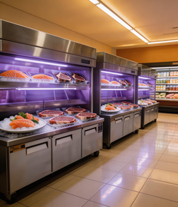 Plan de travail réfrigéré à refroidissement direct commercial, multifonctionnel, pour la préparation des aliments, pour cuisine professionnelle - Product Image 6