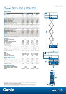 Piattaforma di lavoro aerea con sollevamento a forbice elettrico - Product Image 2