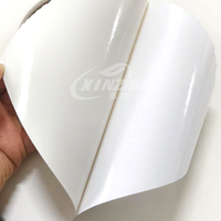 Feuilles d'étiquettes autocollantes en PP imprimables à jet d'encre A4, film imperméable pour étiquettes de bocaux, bouteilles, emballages cosmétiques