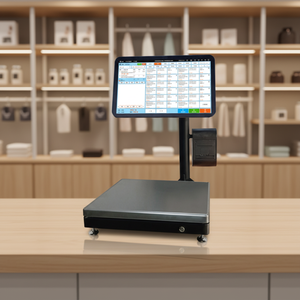 Caisse enregistreuse personnalisée pour magasin, supermarché, point de vente tout-en-un, écran tactile Android/Windows, garantie 1 an, modèle <span class=keywords><strong>S06</strong></span> - Product Image 1