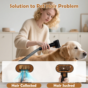 Set di Spazzole Elettriche per Toelettatura Cani 4-in-1 Ecologiche con Scatola in Plastica - Nuovo Strumento per la Rimozione del Pelo degli Animali Domestici - Product Image 4