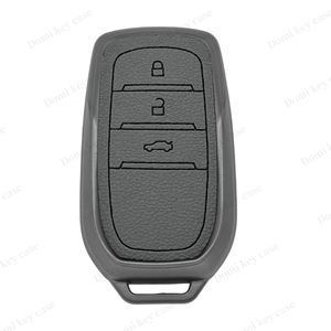 Housse de protection en cuir pour clé de voiture, design élégant, tendance, faite à la main, pour toyota, camry rav4 - Product Image 4
