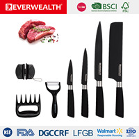 Keukenmessenset 8 Stuks Roestvrijstalen Keuken Groente Fruitmessen Keuken Chef Messen Set Met Geschenkdoos