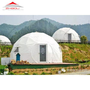 Luxury 3-Person <strong>Dome</strong> <strong>Tent</strong> for Resorts Quality PVC Cover Aluminum 5m Double GLamping <strong>Dome</strong> Factory Price for <strong>Parties</strong> Events 6m - Product Image 2