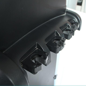 Carrello di servizio di pulizia multifunzionale in plastica per la pulizia della camera d'albergo per varie attività di pulizia - Product Image 3