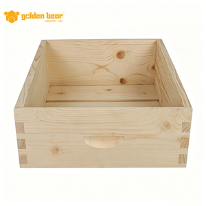 กล่องรังผึ้งแบบ Langstroth 10 เฟรม, กล่องรังผึ้งแบบ Dovetail Joint พร้อมหูหิ้ว อุปกรณ์การเลี้ยงผึ้ง - Product Image 3
