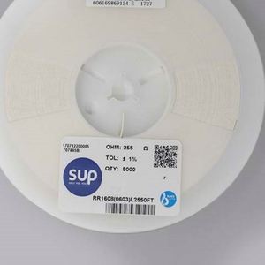 Whole Sale RR1608 0603L2550FT 0603 1608 Resistors Chip Resistors SMD Resistors 255ohm 1% 1/10W Thick Film Resistor - Product Image 1
