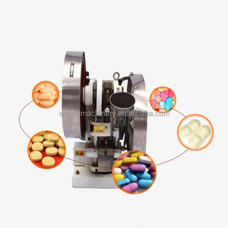 Single Punch Sugar Cube Lollipop Tablet Chicken Soup Tablet Lab Scale Paracetamol Double Layer Tablet Press Machine Price