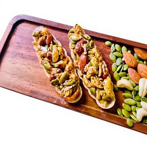 Snacks de Frutos Secos Mixtos: Almendras Horneadas, Semillas de Calabaza, Nueces de Anacardo, Textura Salada y Dura, Nutritivos, Bajos en Grasa, Sin Gluten, Sin Azúcar - Product Image 1