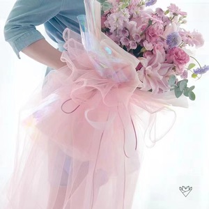 Hot bán hoa bao bì Lưới Trong Suốt Tăng bao bì hoa cửa hàng vật liệu đóng gói - Product Image 6