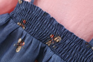 Vestiti da partito delle ragazze delle bretelle operate dei <span class=keywords><strong>Jeans</strong></span> della donna dell'abbigliamento del bambino della cina - Product Image 6