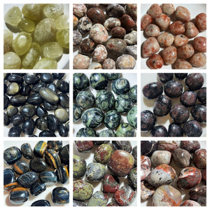 Pierres Roulées <span class=keywords><strong>de</strong></span> Guérison en Cristal Poli Mélangé Chakra Reiki : Améthyste, Quartz Rose pour la Décoration (Vente en Gros) - Product Image 4