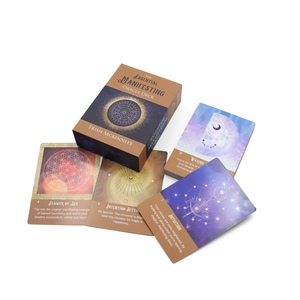 Özel <span class=keywords><strong>Tarot</strong></span> güverte ile rehber pozitif mation lama kartları özel oyun kartı baskı çevre dostu kuşe kağıt Oracle kart - Product Image 5