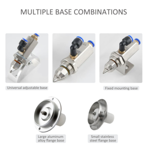 304ss siêu âm <span class=keywords><strong>Mist</strong></span> vòi phun 30/60/80 độ không khí atomizing máy bay phản lực nguồn điện kim loại phun với áp lực tốt phun sương - Product Image 6