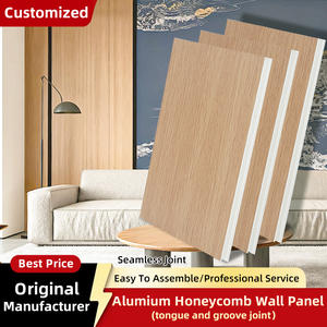 แผ่นผนังรังผึ้งไร้รอยต่อทันสมัยสำหรับพื้นผิวผนังต่อเนื่องในโครงการ<span class=keywords><strong>ก่อสร้าง</strong></span>ขนาดใหญ่ - Product Image 2