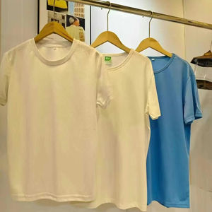 مخزون الصيف ، سريع الجفاف الترفيهي سريع الجفاف الرقبة بارد تنفس حجم كبير الكرتون نمط الشعار قطعة - Product Image 1