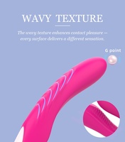 S-HANDE Lesbisches Paar Frauen Starker Vibrierender G-Punkt-Stimulator Strapless Erwachsenen-Sexspielzeug Doppelendiger Vibrator
