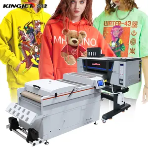 DTF printer a2 size Original Industrial Dtf Machine Printer A4 i3200 Printing Impresora 60Cm Film With Shaker Powder Print