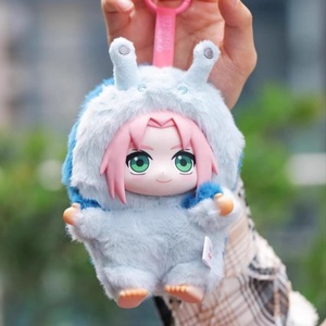 Ban đầu Đồ chơi hàng đầu Nar Utoo Shippuden đáng yêu beasts Bộ sưu tập sang trọng búp bê động vật phần hình Sasuke bạn bè mù hộp Keychain - Product Image 5