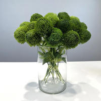 Bouquet d'hortensias artificiels en soie de haute qualité, toucher réaliste, pour la décoration de table de remise de diplôme