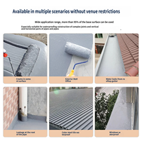 Revêtement imperméable à base de ciment polymère haute résistance 20L, peinture imperméable flexible résistante aux fissures pour les projets de construction murale