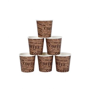 Gobelets en papier personnalisés et durables pour café à emporter, contenants alimentaires, gobelets pour fontaine à eau, articles ménagers, gobelets pour boissons gazeuses avec couvercles - Product Image 4