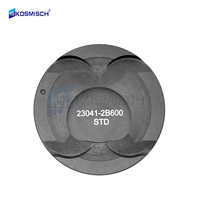 Piston moteur G4FJ OEM 23041-2B600 avec gorge de piston anodisée, kits de pistons STD G4FJ pour moteur essence HYUNDAI, pièces de rechange pour piston G4FJ