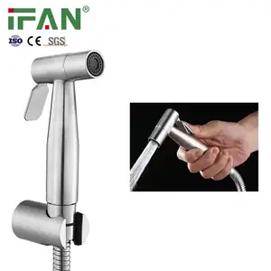 IFAN sản xuất hồi giáo shattaf Bidet phun đầu chủ nhà vệ sinh CHẬU VỆ SINH cầm tay nhựa tắm chậu vệ sinh vòi hoa sen