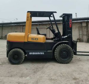 Nieuwe Model <span class=keywords><strong>TCM</strong></span> FD 50Z8 <span class=keywords><strong>5</strong></span> <span class=keywords><strong>Ton</strong></span> 4,<span class=keywords><strong>5</strong></span> Meter Diesel Heftruck Isuzu Motor <span class=keywords><strong>2</strong></span> Masten - Product Image 1